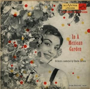 CHUCHO ZARZOSA in a mexican garden LPM1056