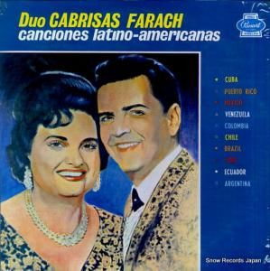 ɥ֥ꥵ-ե饯 canciones latino-american LP-3108