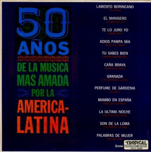 V/A 50 anos de la musica mas amanda de la america latino TRLP5096