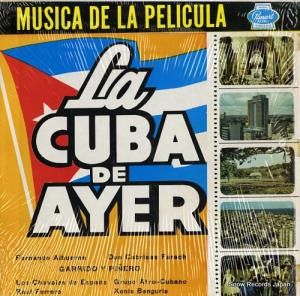 V/A musica de la pelicula "la cuba de ayer" LP-3099