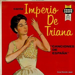 IMPERIO DE TRIANA canciones de espana SCLP-9155