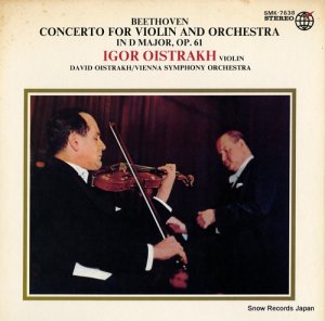 ꡦȥ beethoven; concerto for violin and orchestra in d major op.61 SMK-7638
