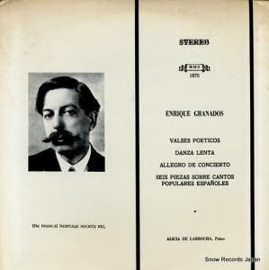ꥷǡ granados; piano works MHS1870