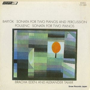 ֥顼㡦ǥ쥯ߡ bartok; sonata for two pianos and ppercussion CS6583
