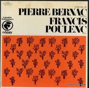 ԥ롦٥ʥå / ե󥷥ס a recital by pierre bernac & francis poulenc 32260009