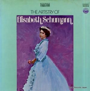 ꥶ١ȡ塼ޥ the artistry of elisabeth schumann SDBR3268