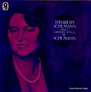 ꥶ١ȡ塼ޥ elisabeth schumann sings german songs by schumann SH157