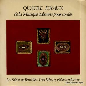 顦ܥ٥ quatre joyaux de la musique italienne pour cordes DB143C