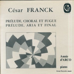 ˡ륳 franck; prelude, choral et fugue CAL.1804