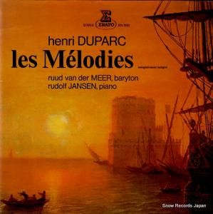 롼ȡե󡦥ǥ롦᡼ duparc; les melodies STU71193