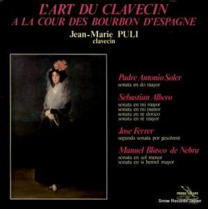 JEAN-MARIE PULI l'art du clavecin PV.8222