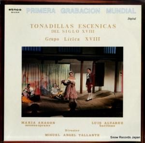 MIGUEL ANGEL TALLANTE tonadillas escenicas del siglo xviii 02-A-XLIII