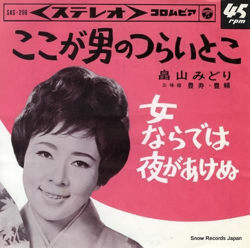 畠山みどり これが男のつらいと