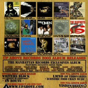 V/A manhattan records exclusives album sampler / 2003 album sampler UAP1-1