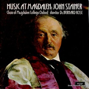 Сʡɡ - john stainer; music at magdalen - ZRG811