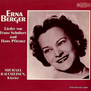 エルナ・ベルガー - lieder von franz schubert und hans pfitzner - 630.01.002