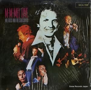 MEL TILLIS AND THE STATESIDERS m-m-mel live MCA-789