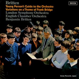 ٥󥸥ߥ󡦥֥ƥ britten; the young person's guide to the orchestra SXL6450