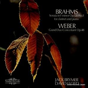 å֥饤ޡ brahms; sonata in f minor op.120 no.1 for clarinet and piano NIMBUS2108