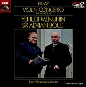 桼ǥ˥塼 elger; violin concerto in b minor op.61 SXLP2900001