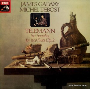 ॺ륦ߥ롦ǥܥ teleman; six sonatas for two flutes op.2 HQS1368