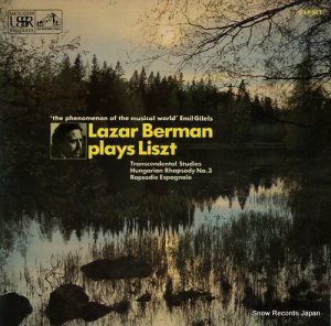 饶롦٥ޥ lazar berman plays liszt SLS5040