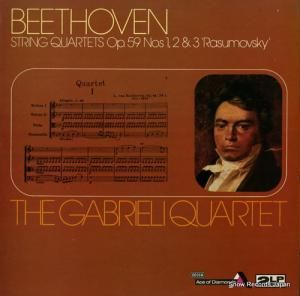 ֥ꥨ긹ڻͽ beethoven; string quartets op.59 nos.1, 2 & 3 "rasumovsky" D214D2