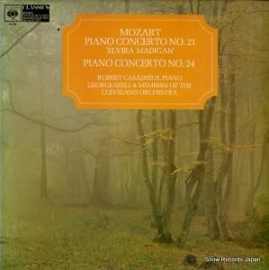 ١롦ɥ mozart; piano concerto no.21 & 24 CBS61578