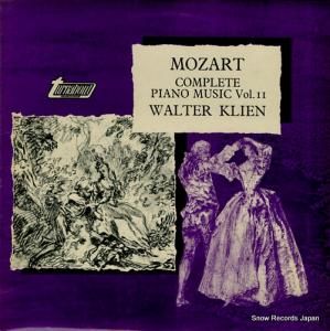 륿꡼ mozart; complete piano music vol.2 TV37011S