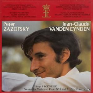 ピーター・ザゾフスキー prokofiev; sonatas for violin and piano no.1/no.2 FONC-8007 / 1980006