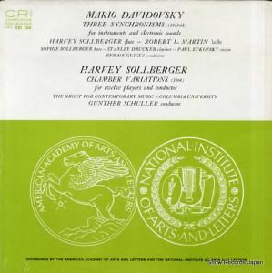 V/A davidovsky; three synchronisms CRI204
