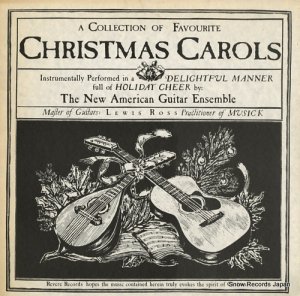 THE NEW AMERICAN GUITAR ENSEMBLE a collection of favourite christmas carols RR-182