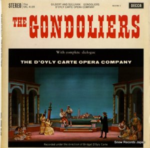 イシドール・ゴッドフリー the gondoliers (record 2) SKL4139