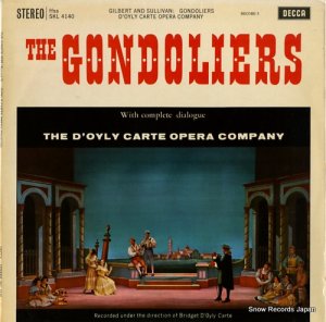 ɡ롦åɥե꡼ the gondoliers (record 3) SKL4140
