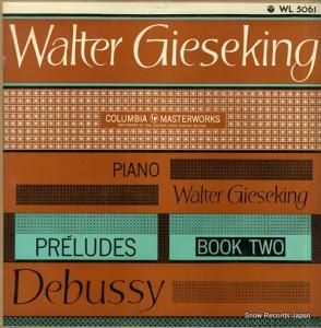 륿 debussy; preludes book two WL5061