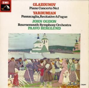󡦥ɥ glazounov; piano concerto no.1 ASD3367