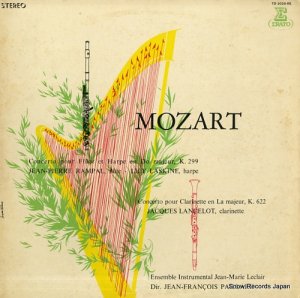 ジャン＝フランソワ・パイヤール - モーツァルト：フルートとハープのための協奏曲 - TD-3025-RE