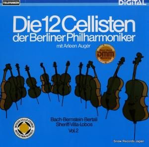 ベルリン・フィルの12人のチェロ奏者たち bach, bernstein, bertali, sheriff, villa-lobos vol.2 6.42525