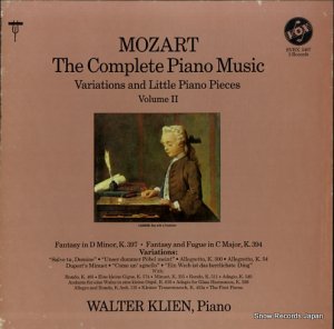륿꡼ mozart; the complete piano music SVBX5407