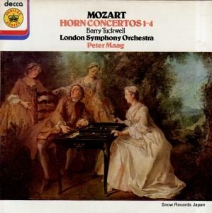 バリー・タックウェル mozart; horn concertos 1-4 JB70