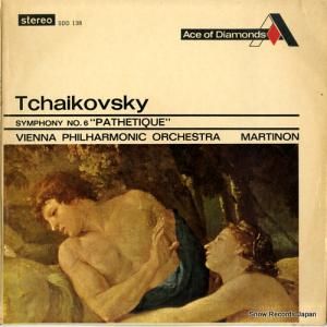 ジャン・マルティノン tchaikovsky; symphony no.6 "pathetique" SDD138