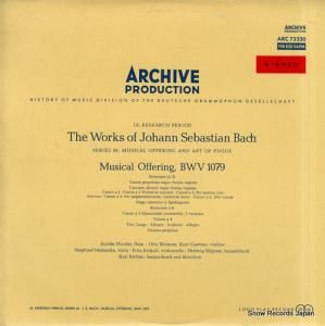롦ҥ bach; musical offering, bwv1079 ARC73220