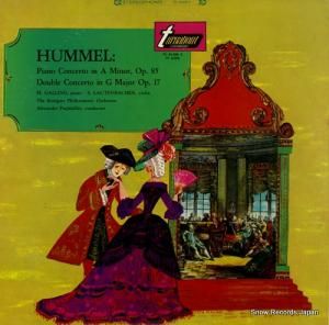 ޥƥ󡦥󥯡͡饦ƥХåϡ hummel; piano concerto in a minor op.85 TV34028S