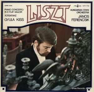 顦 liszt; piano concerto in e flat major/totentanz SLPX11792
