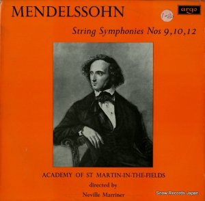 ͥ롦ޥʡ mendelssohn; string symphonies nos 9, 10, 12 ZRG5467