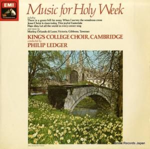 フィリップ・レッジャー music for holy week ASD3450