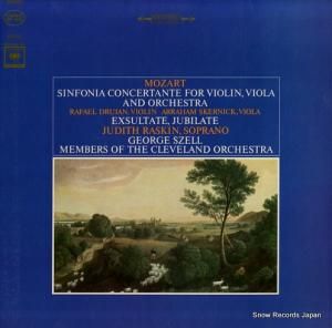 硼 mozart; sinfonia concertante in e-flat major for violin viola and orchestra MS6625