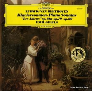ߡ롦ꥹ beethoven; piano sonatas "les adieux" op.81aop.79op.90 2530589