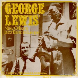 硼륤 george lewis' new orleans jazz band in europe vol.3 RARITIES54