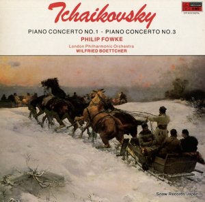 եåסե tchaikovsky; piano concerto no.1 & no.3 CFP4518